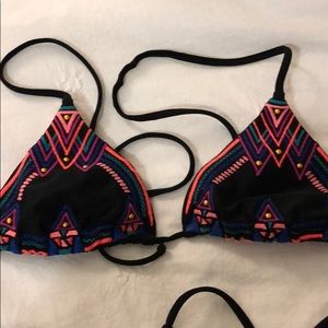 Triangle bikini top
